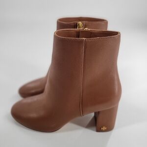 Tory Burch Brooke Ankle Bootie Calf Leather Size 8‎ New